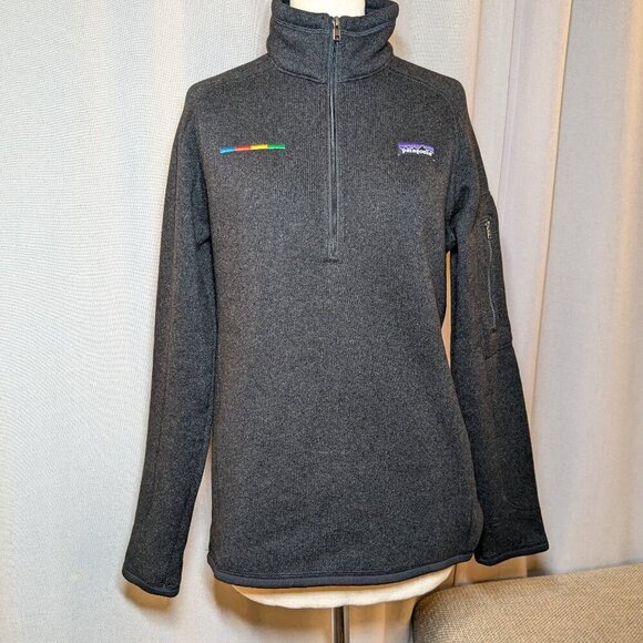 Patagonia Sweaters - Patagonia Black Better Sweater 1/4 Zip Quarter Zip Medium Black